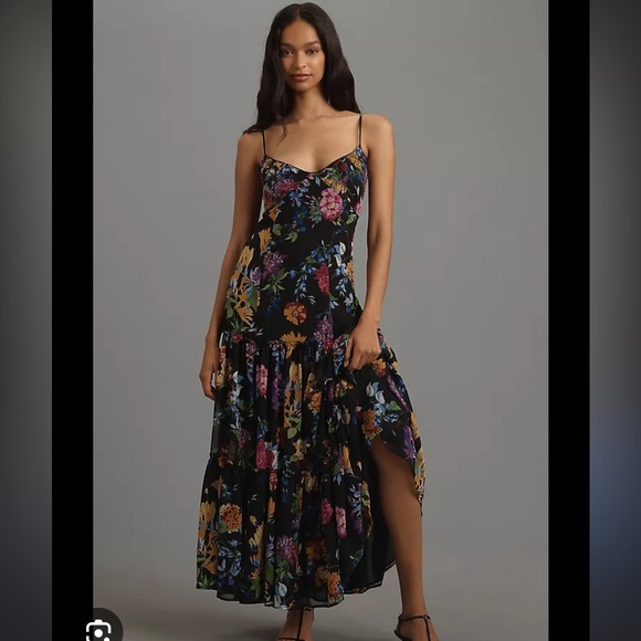 Anthropologie Dresses & Skirts - Anthropologie sleeveless v neck pleated dressss